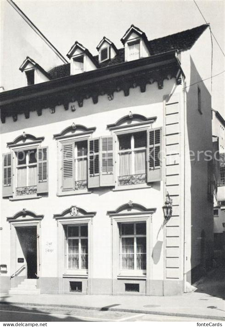 13237837 Basel BS Zunfthaus Zum Schluessel Basel BS - Sonstige & Ohne Zuordnung