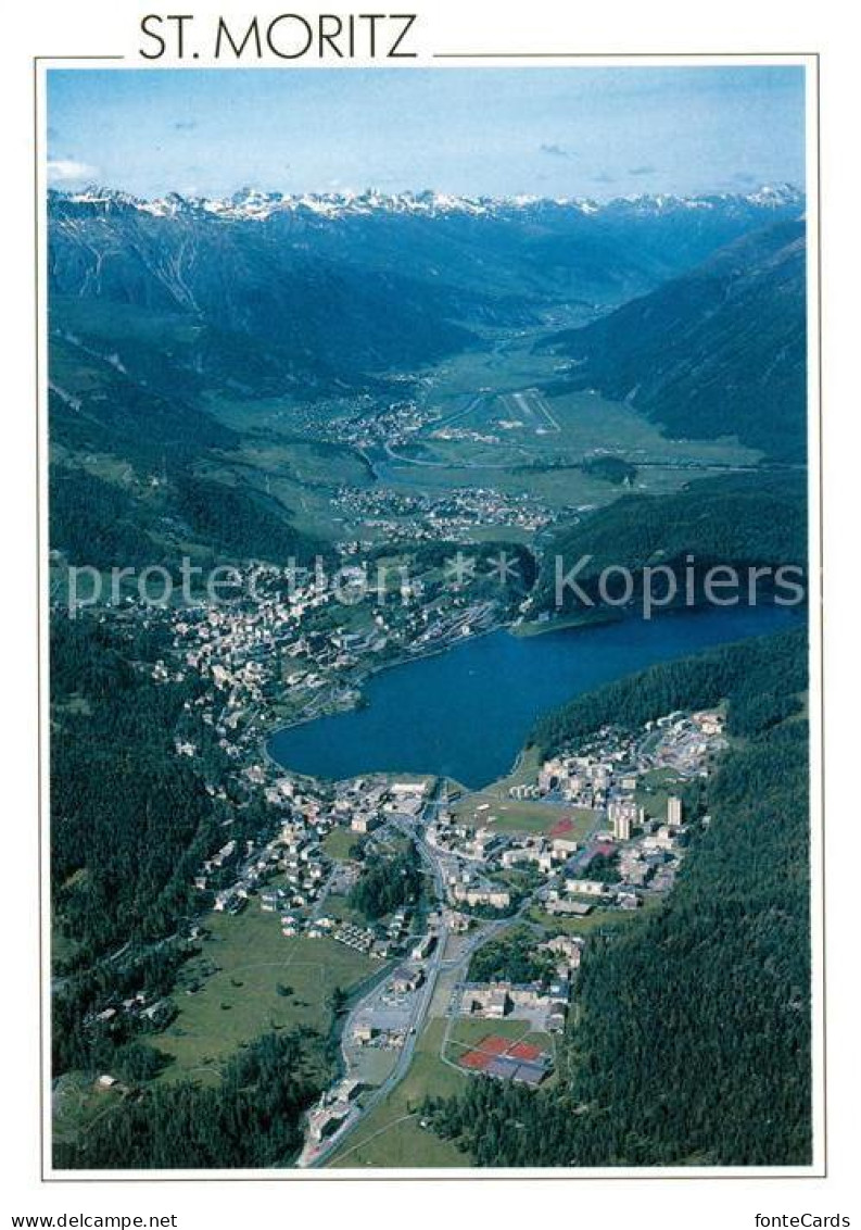 13237719 St Moritz GR Fliegeraufnahme St Moritz GR - Sonstige & Ohne Zuordnung
