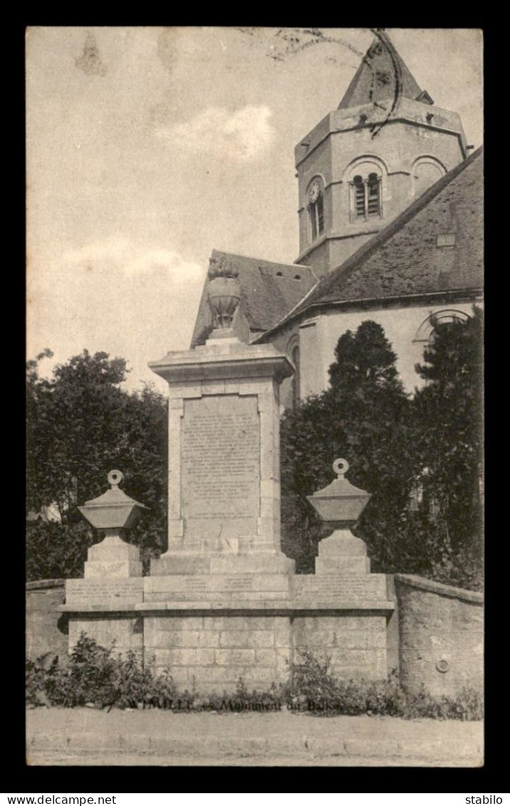 62 - WIMILLE - MONUMENT PILATRE DE ROZIER - Sonstige & Ohne Zuordnung