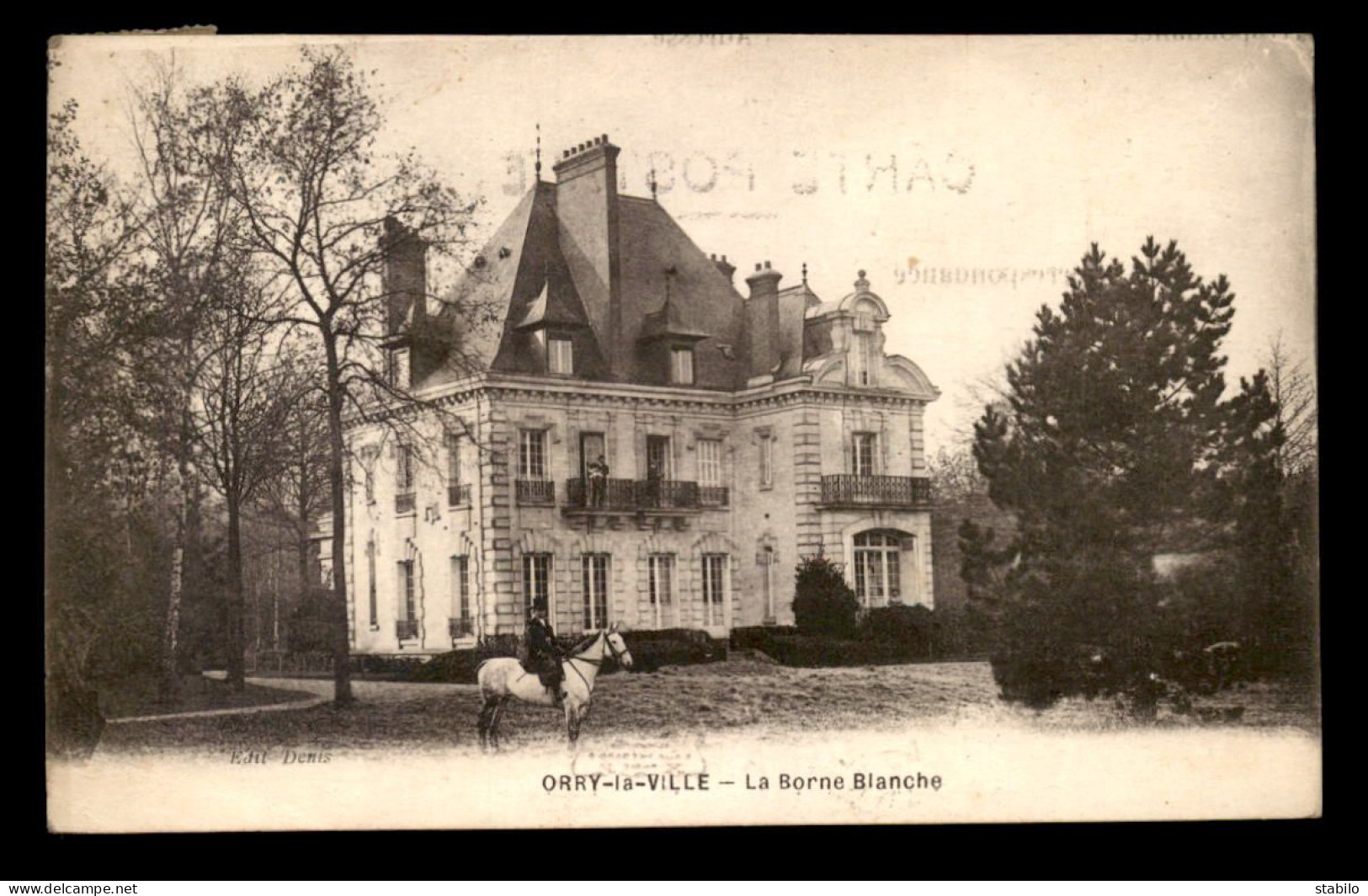 60 - ORRY-LA-VILLE - CHATEAU DE LA BORNE BLANCHE - Sonstige & Ohne Zuordnung