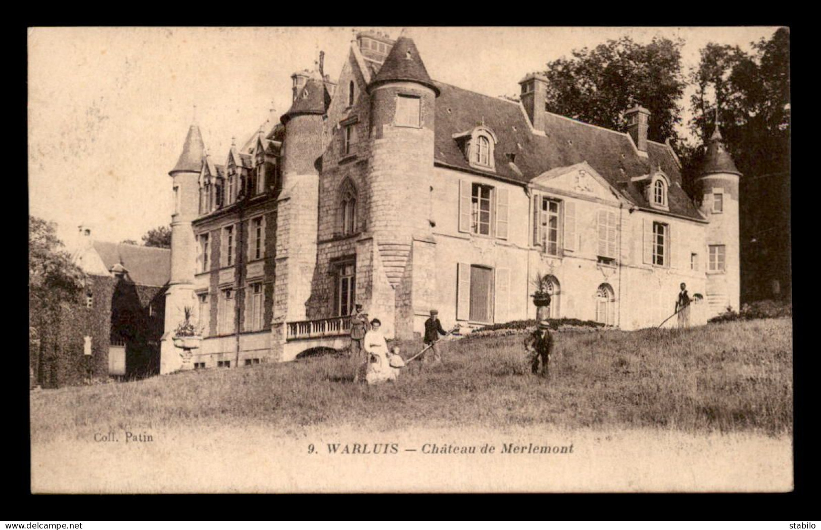 60 - WARLUIS - CHATEAU DE MERLEMONT - Other & Unclassified