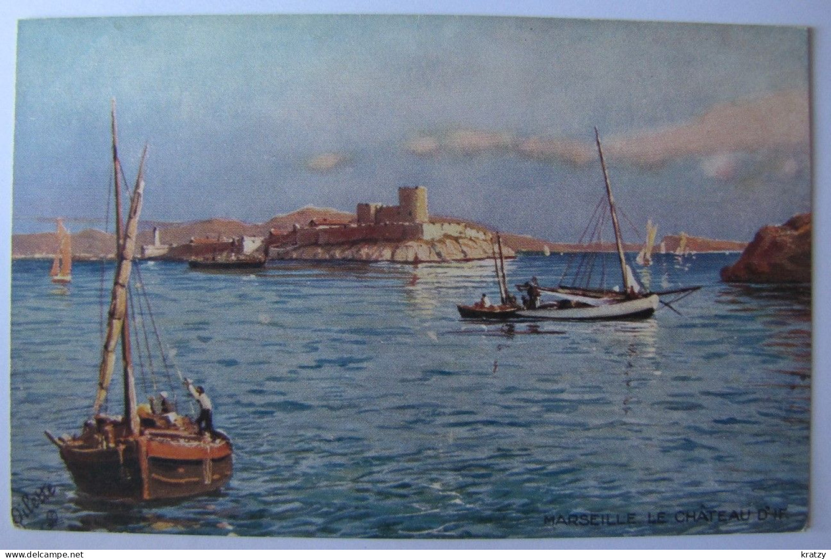 FRANCE - BOUCHES-DU-RHÔNE - MARSEILLE - Le Château D'If - Festung (Château D'If), Frioul, Inseln...