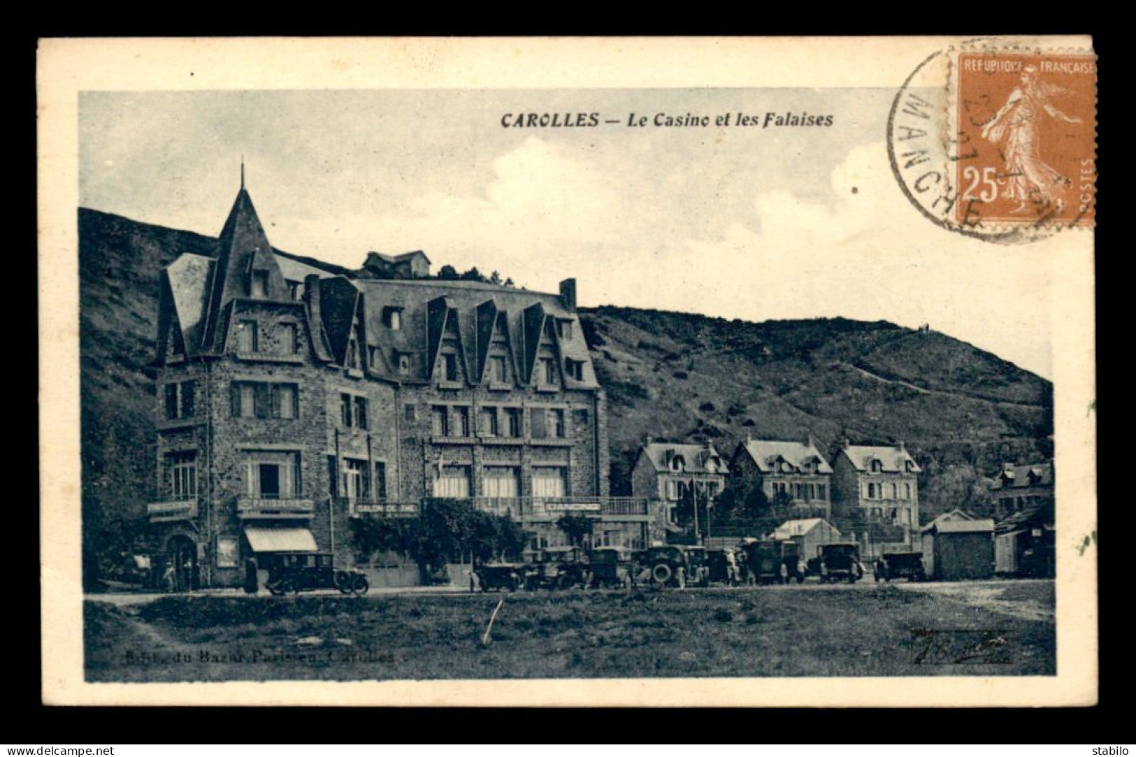 50 - CAROLLES - LE CASINO ET LES FALAISES - Other & Unclassified