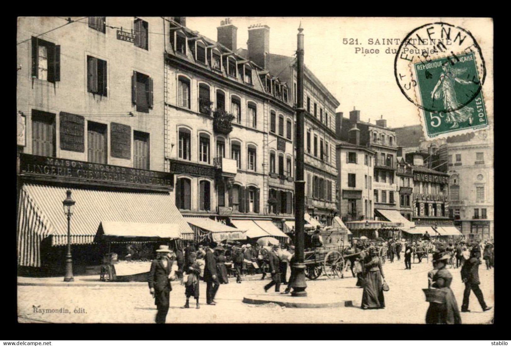 42 - SAINT-ETIENNE - PLACE DU PEUPLE - Saint Etienne