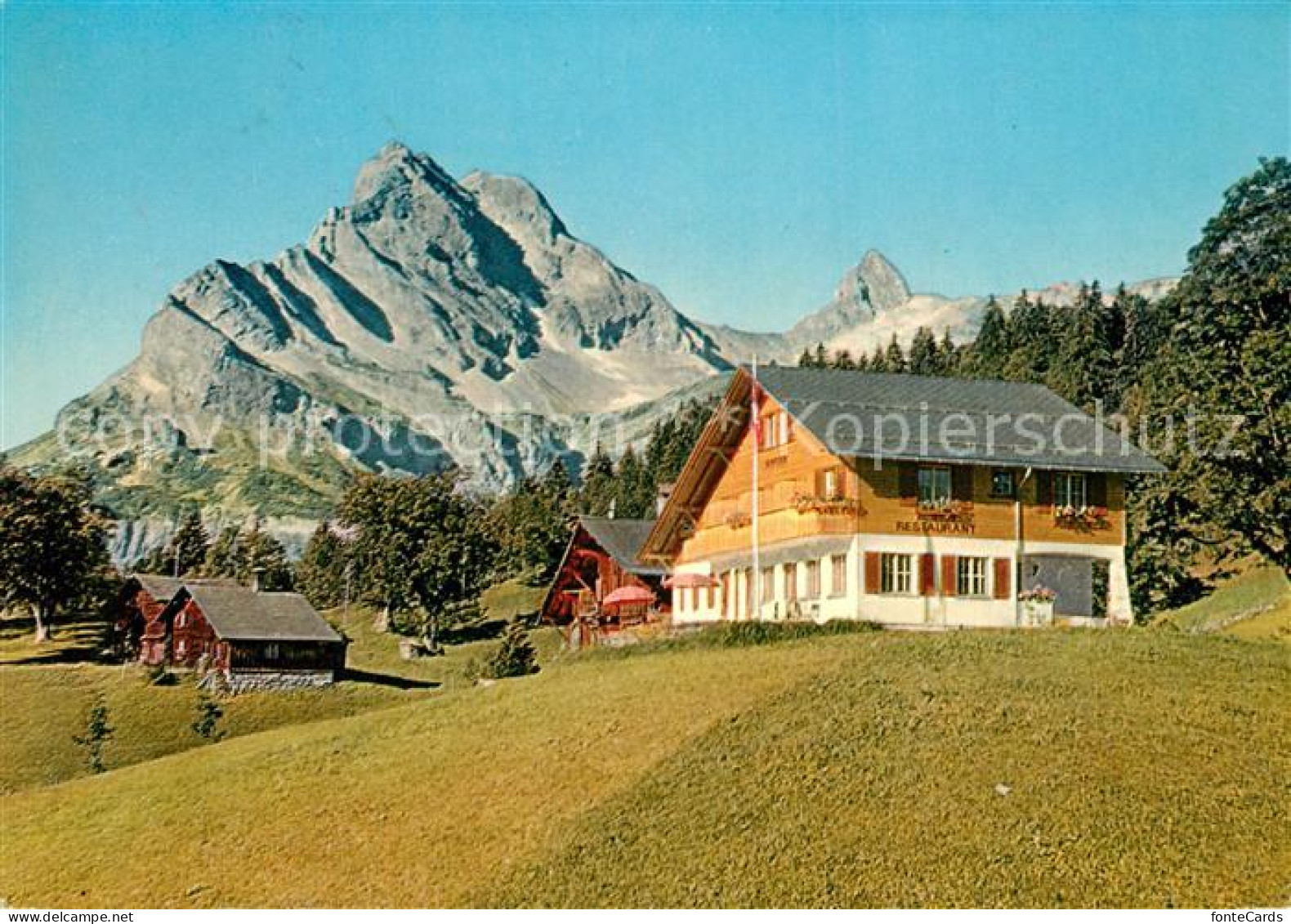 13235879 Braunwald GL Hotel Pension Ahorn Glarner Alpen Braunwald GL - Sonstige & Ohne Zuordnung