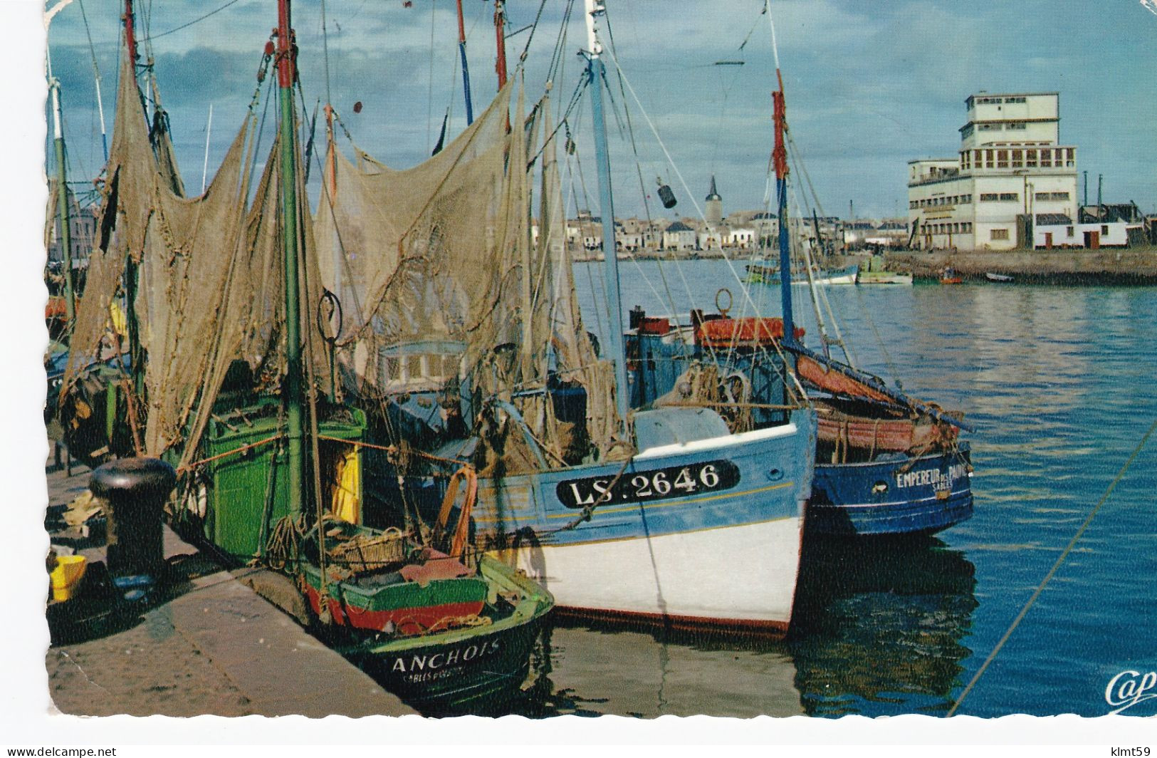 Les Sables-d'Olonne - Les Thoniers Dans Le Port - Sables D'Olonne