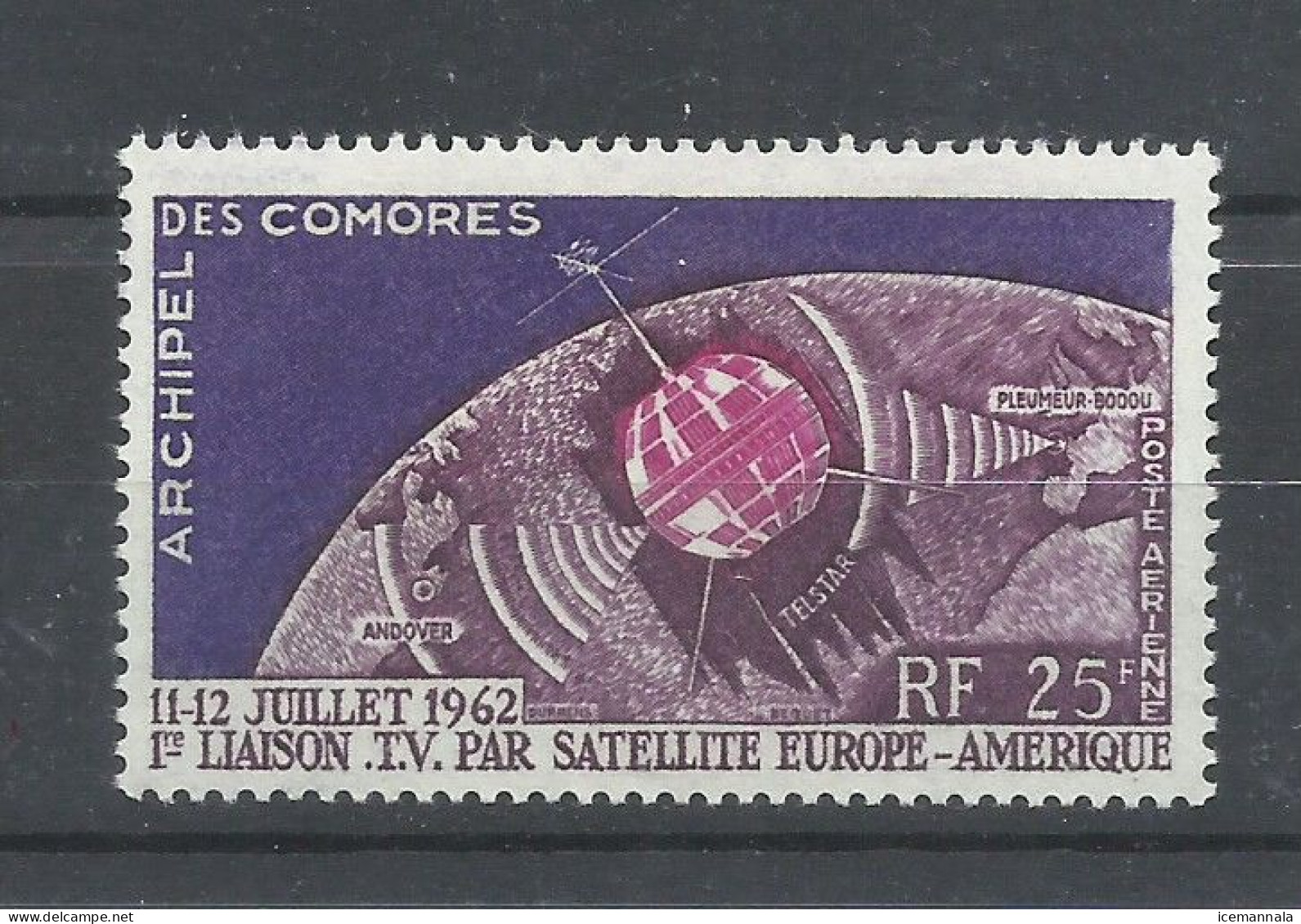 COMORES   YVERT  AEREO  7   MNH  ** - Unused Stamps