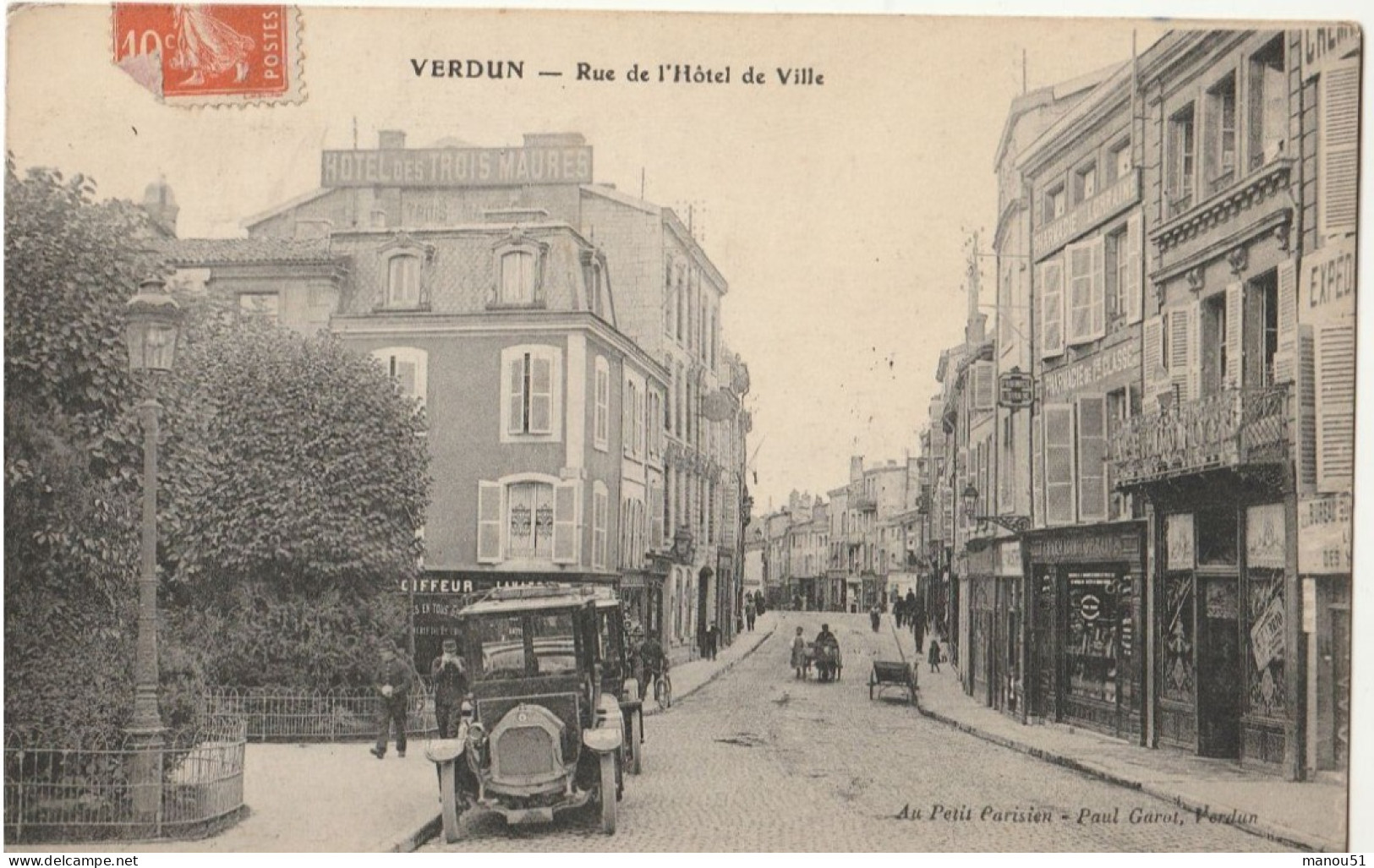 VERDUN  Rue De L'Hôtel De Ville - Verdun