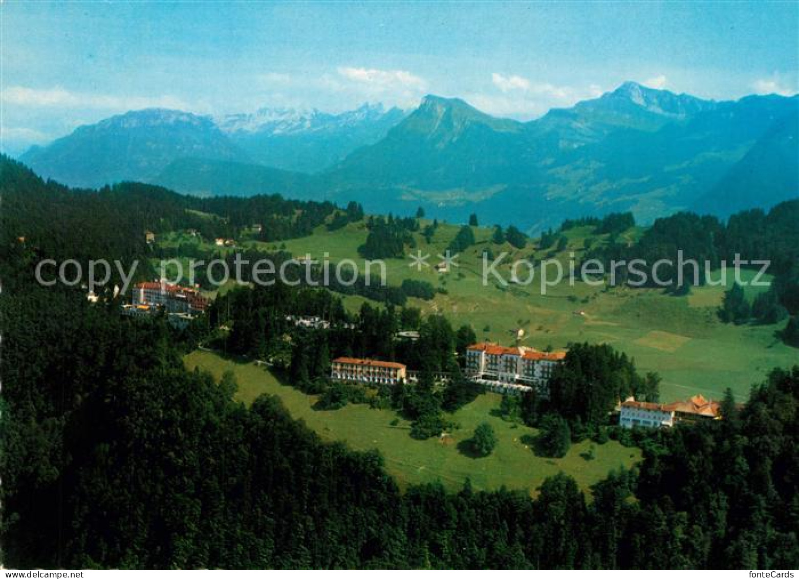 13234959 Buergenstock Berghotels Alpenpanorama Fliegeraufnahme Buergenstock - Altri & Non Classificati