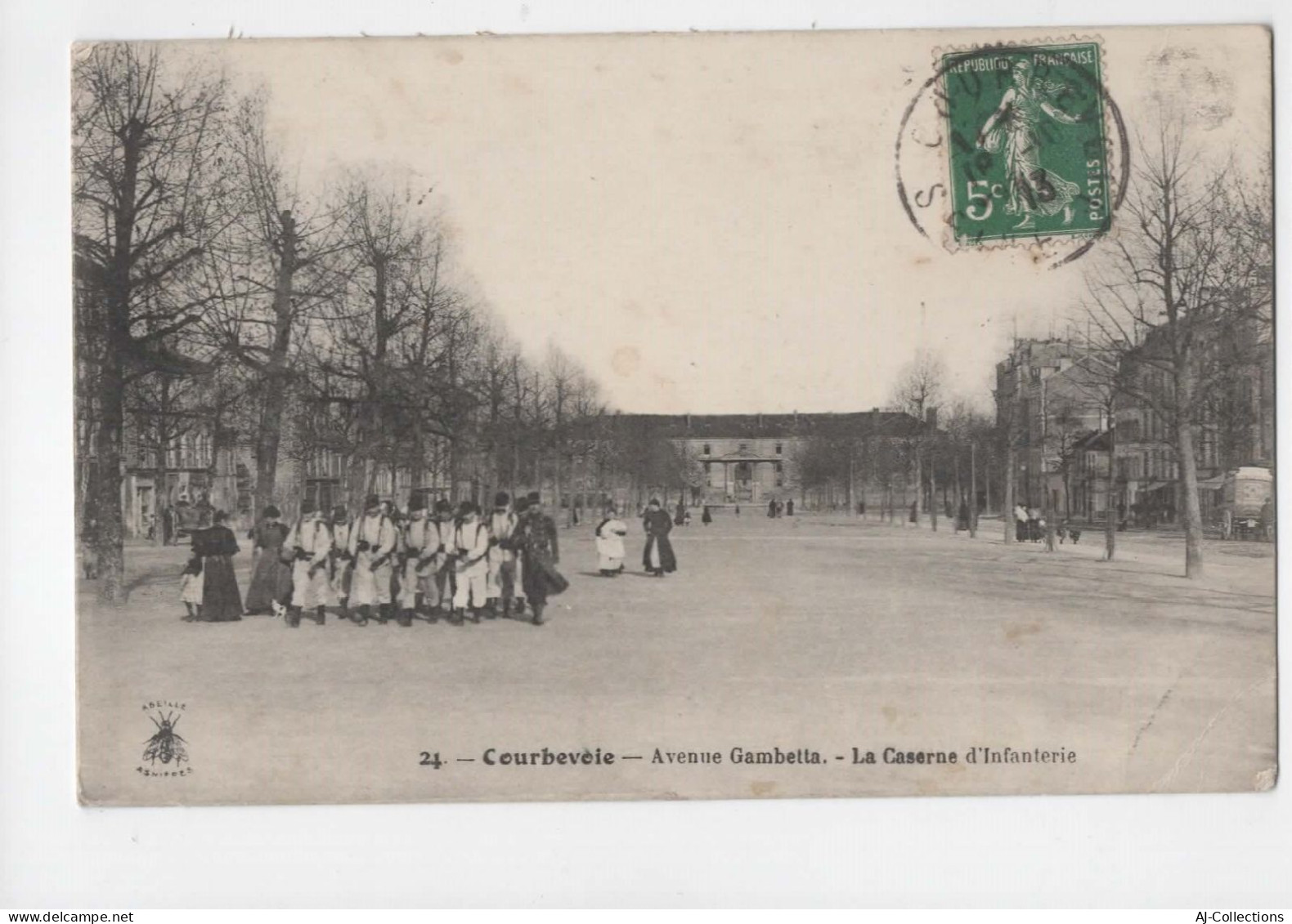 AJC - Courbevoie - Avenue Gambetta - La Caserne D'infanterie - Courbevoie