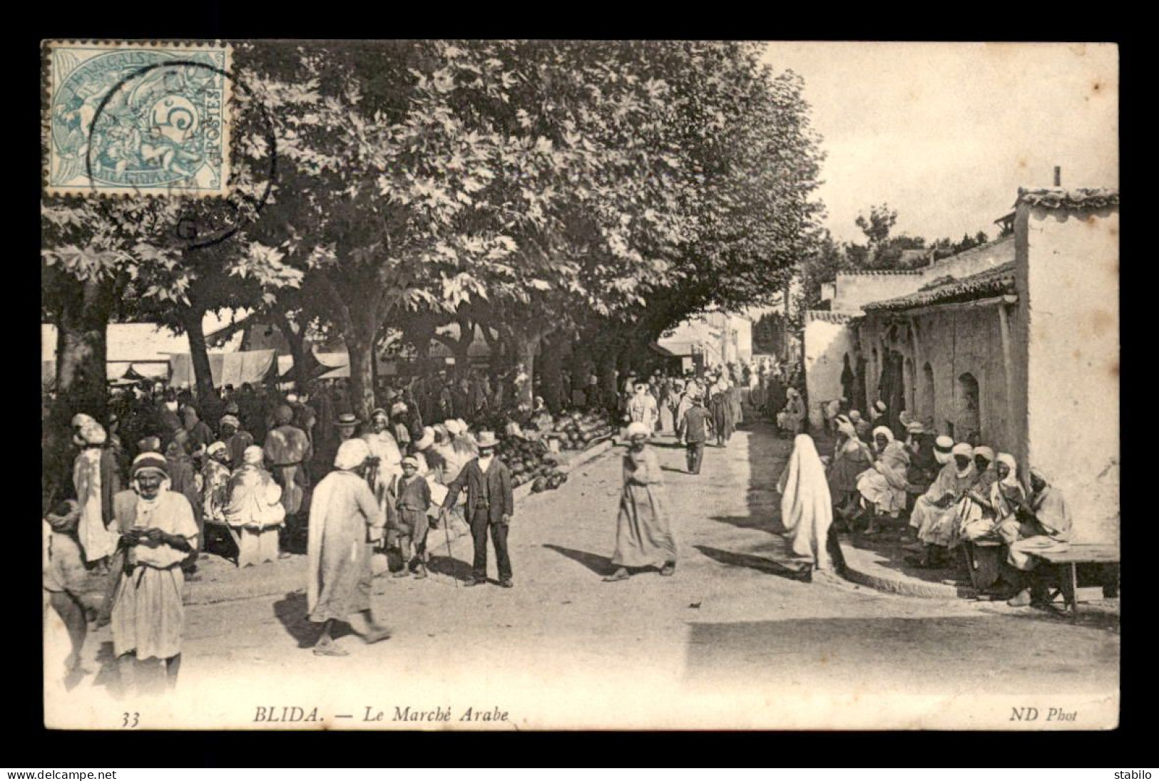 ALGERIE - BLIDA - LE MARCHE ARABE - Blida