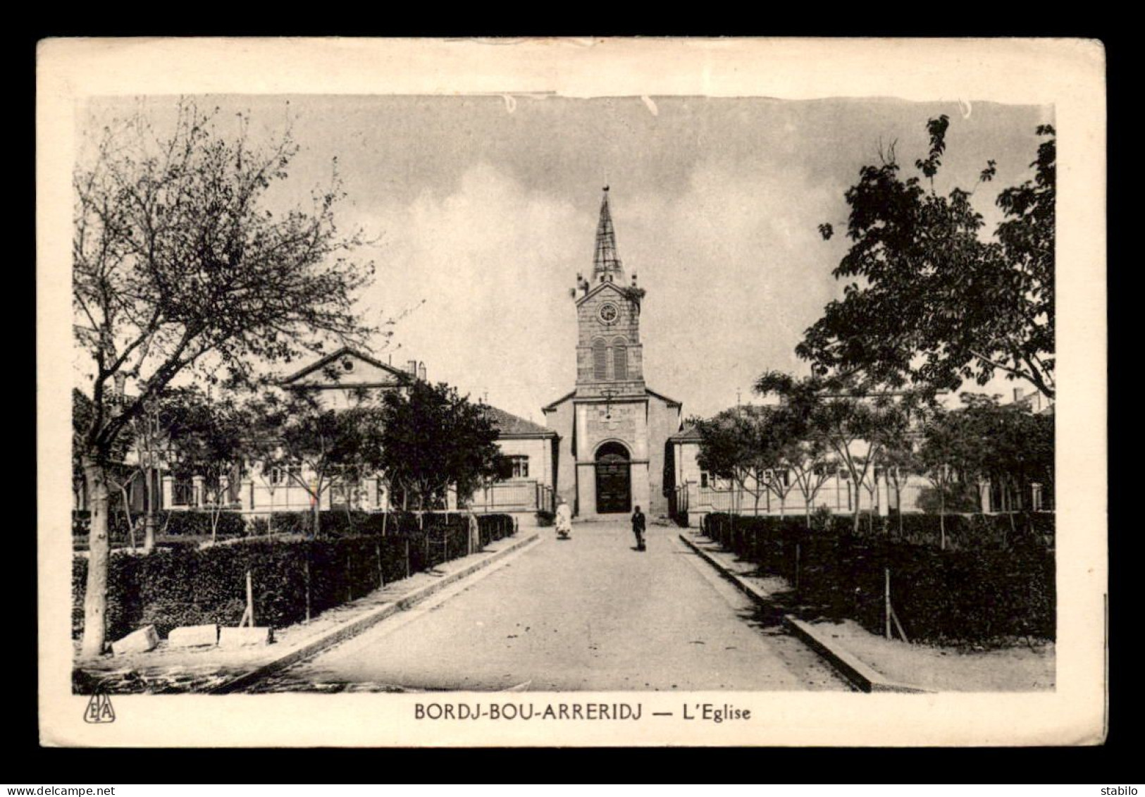 ALGERIE - BORJ-BOU-ARREDIDJ - L'EGLISE - Sonstige & Ohne Zuordnung