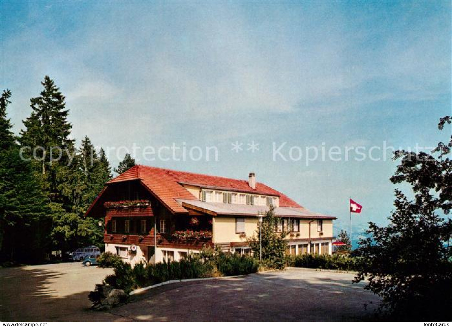 13234299 Roethenbach Emmental Kurhaus Chuderhuesi Schweizer Flagge Roethenbach E - Autres & Non Classés