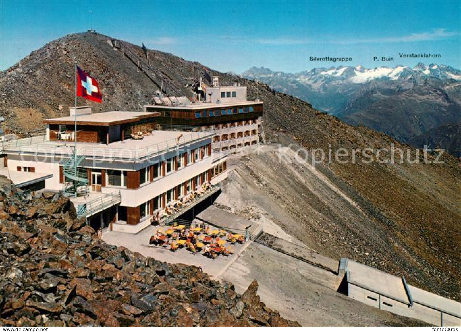 13233527 Davos GR Parsenn Berg-Restaurant Weissfluhjoch Davos GR - Sonstige & Ohne Zuordnung