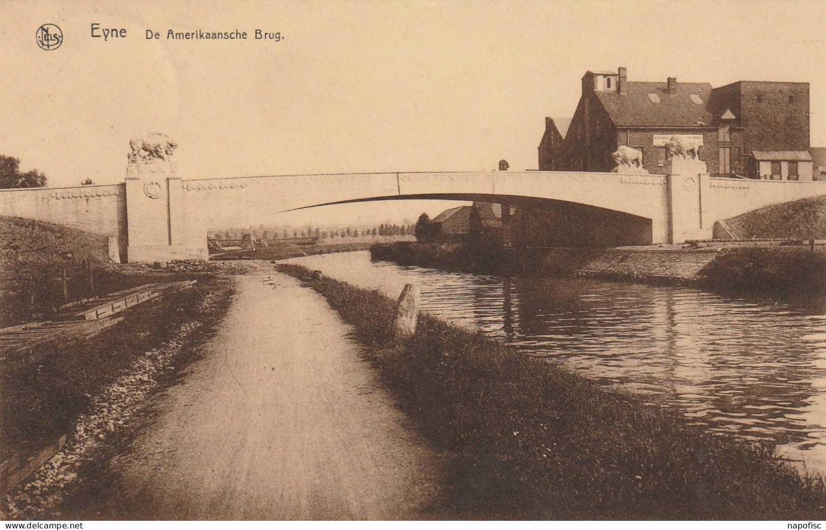 104-Eyne-Eine  De Amerikaansche Brug - Oudenaarde