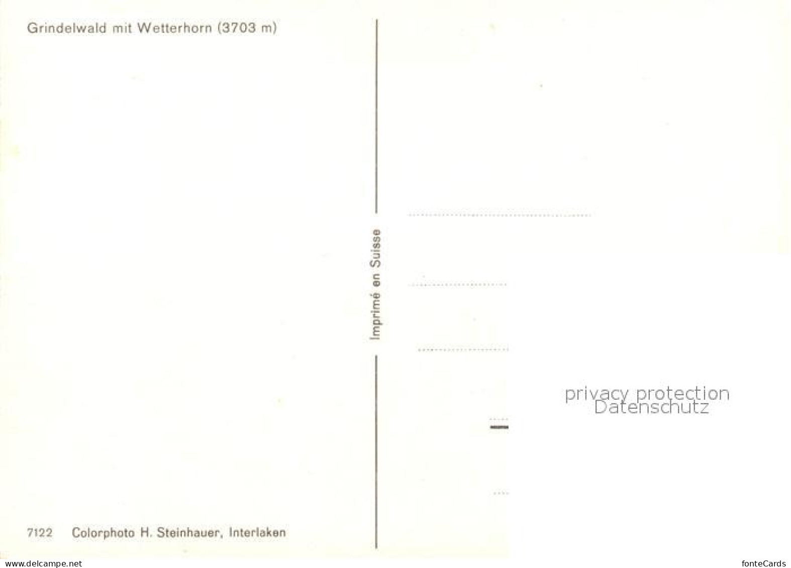 13232899 Grindelwald Mit Wetterhorn Grindelwald - Otros & Sin Clasificación