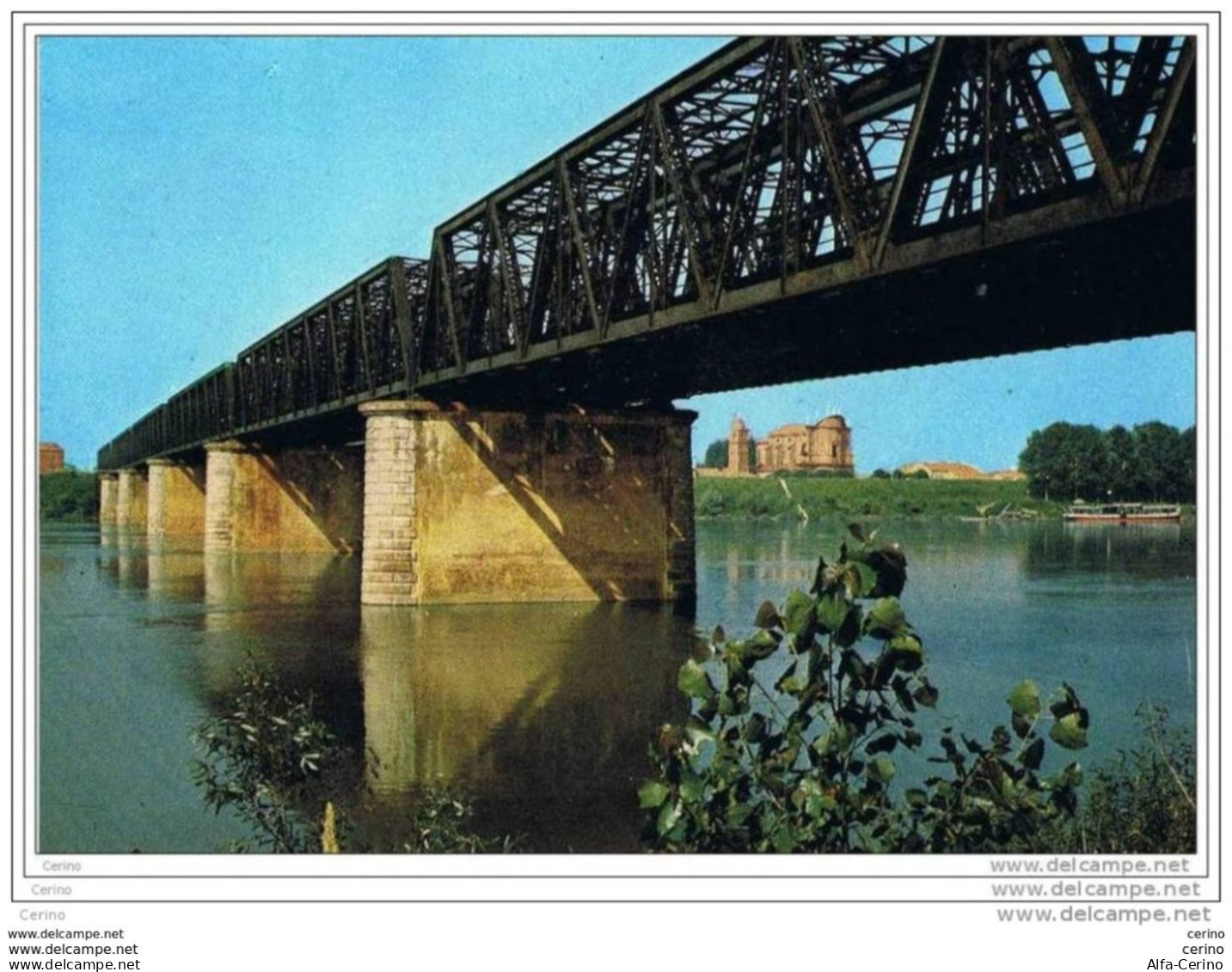 OSTIGLIA (MN):  PONTE  SUL  PO  -  PER  LA  SVIZZERA  -  FG - Bridges