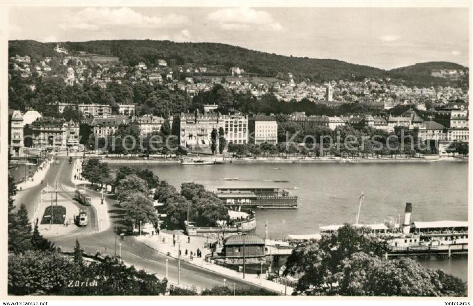 13232147 Zuerich ZH Panorama Mit Zuerichsee Zuerich ZH - Sonstige & Ohne Zuordnung