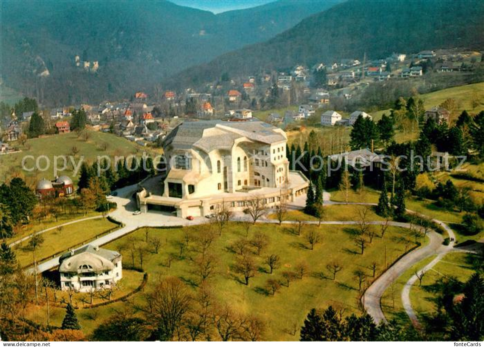 13231227 Dornach SO Goetheanum Hochschule Fuer Geisteswissenschaften Fliegeraufn - Sonstige & Ohne Zuordnung