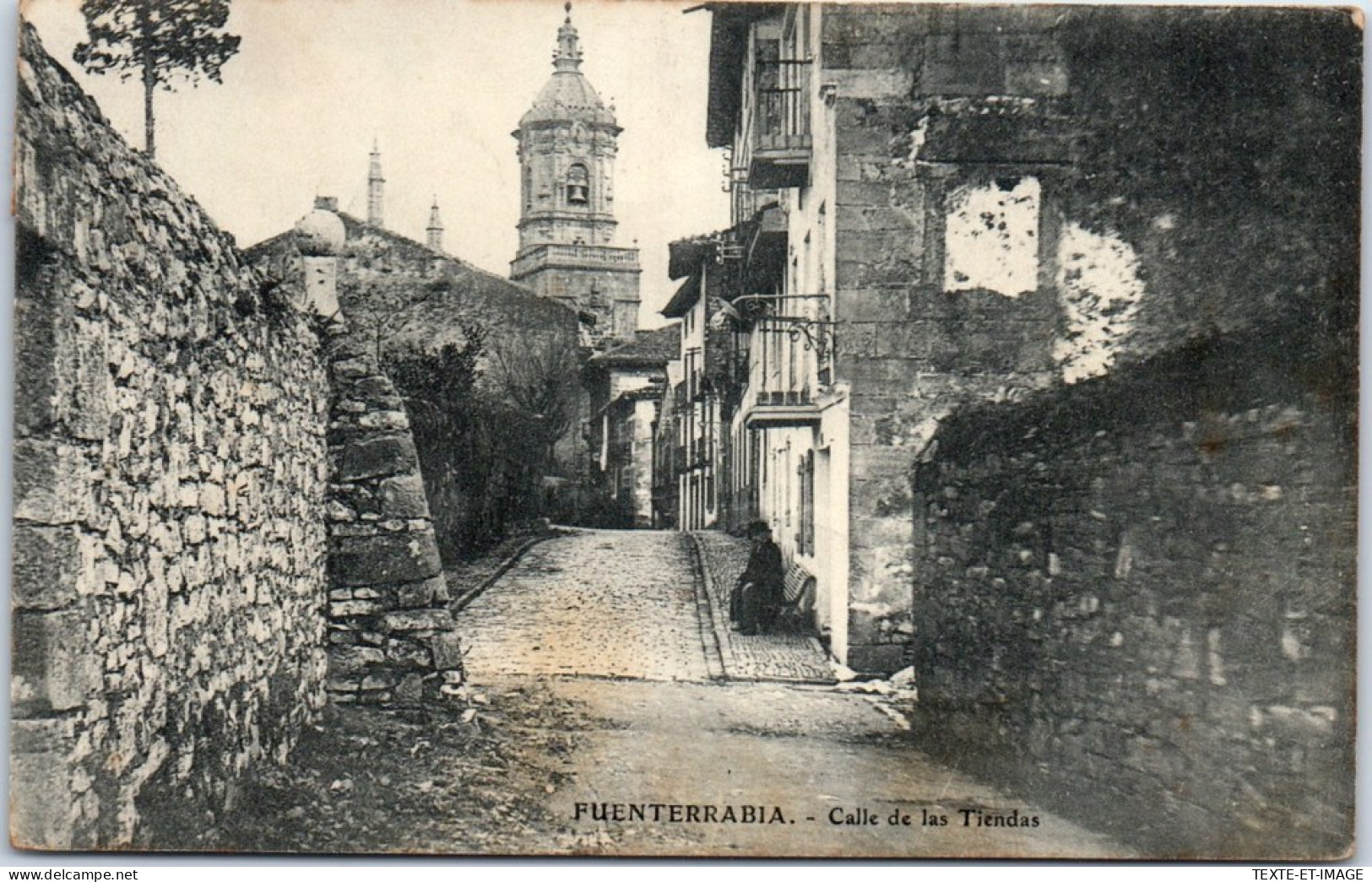 Espagne - FUENTERRABIA - Calle De Las Tiendas  - Autres & Non Classés