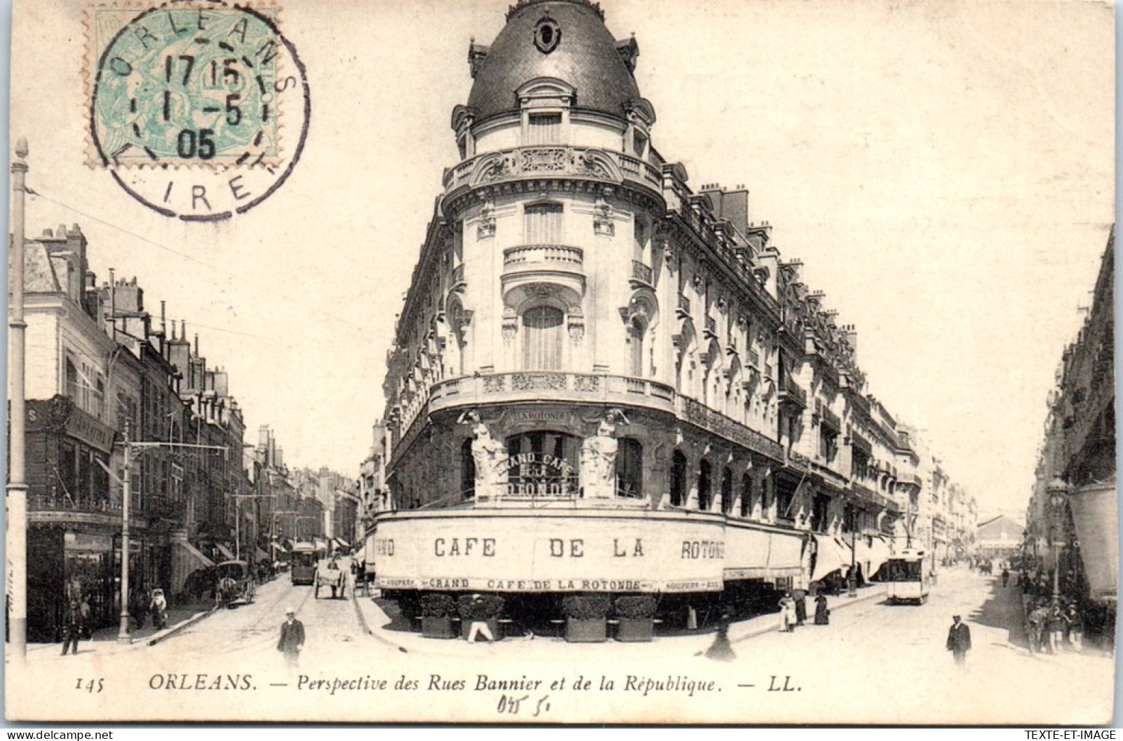 45 ORLEANS - Carrefour Rues Bannier Et Republique  - Orleans