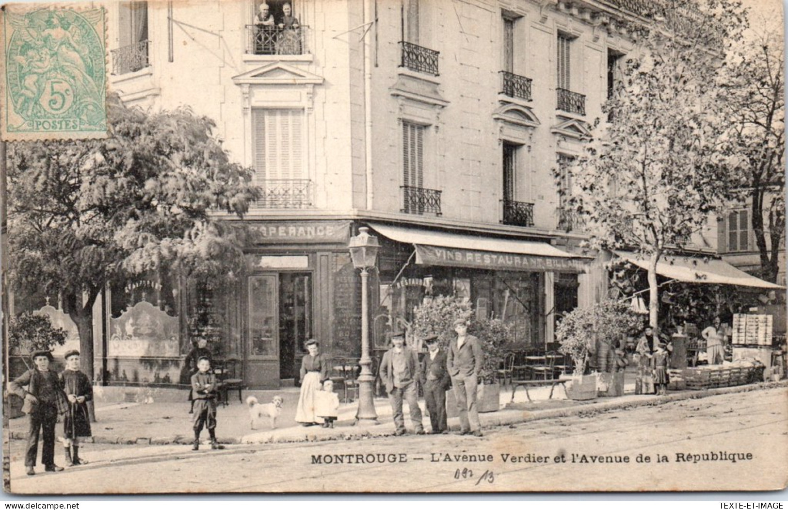 92 MONTROUGE - Avenue Verdier Et Av Republique  - Montrouge