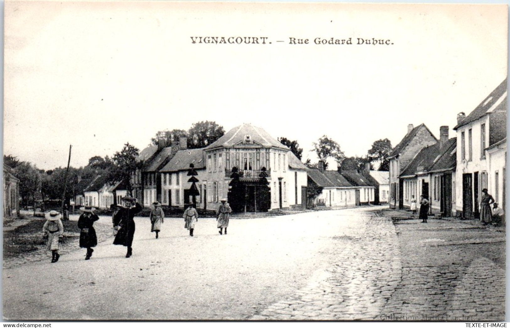 80 VIGNACOURT - La Rue Godard Dubuc. - Vignacourt