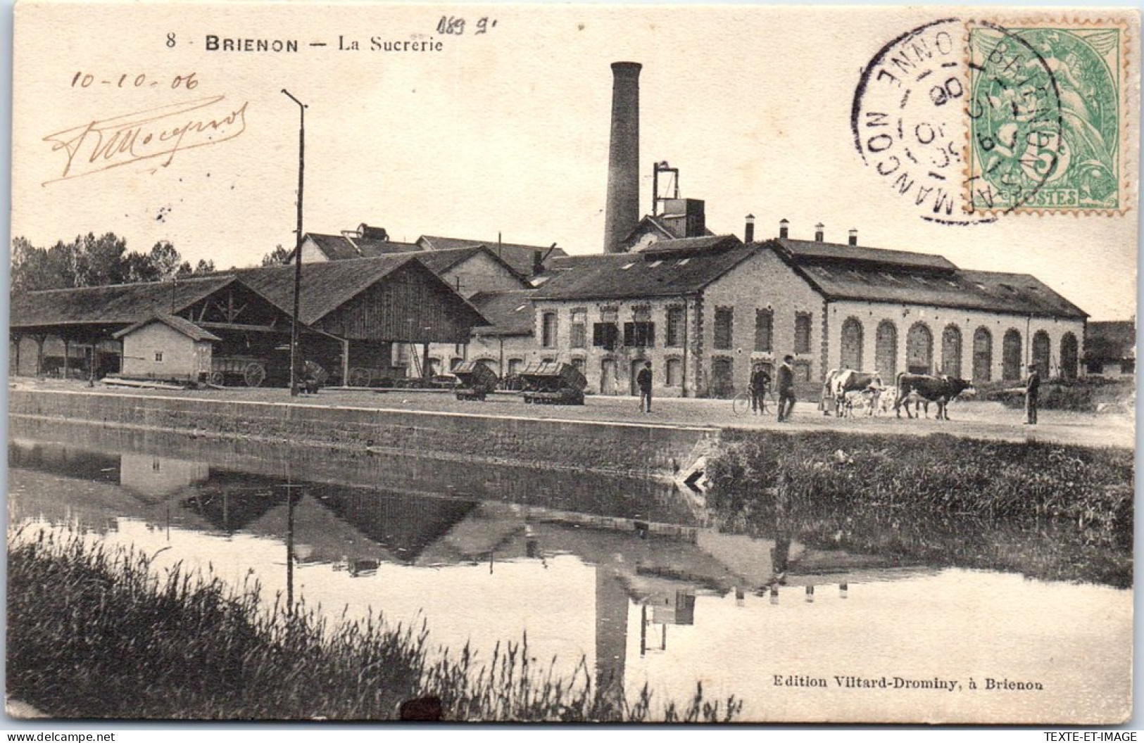 89 BRIENON - Vue Sur La Sucrerie. - Brienon Sur Armancon