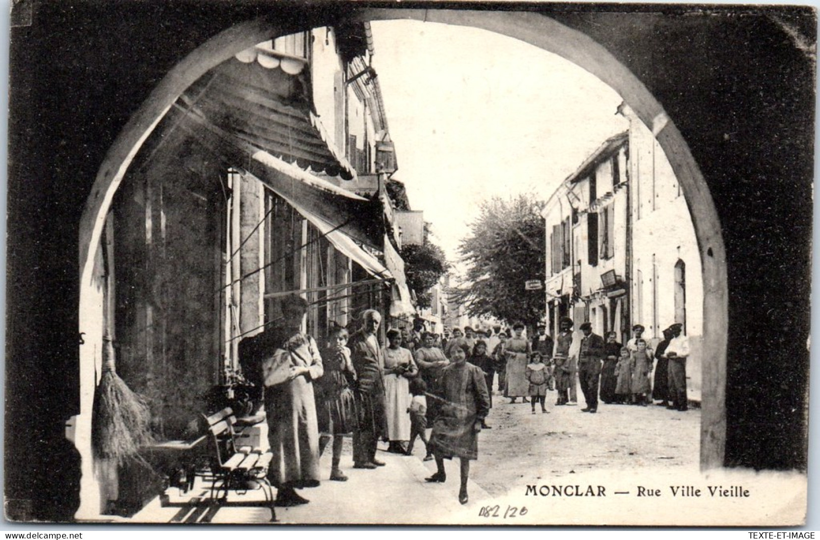 82 MONCLAR - Rue Ville Vieille. - Autres & Non Classés