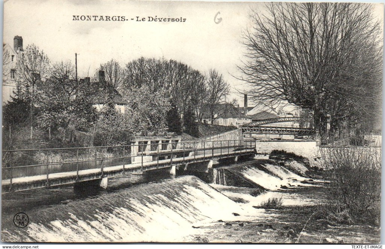 45 MONTARGIS - Vanne Du Loing, Le Deversoir  - Montargis