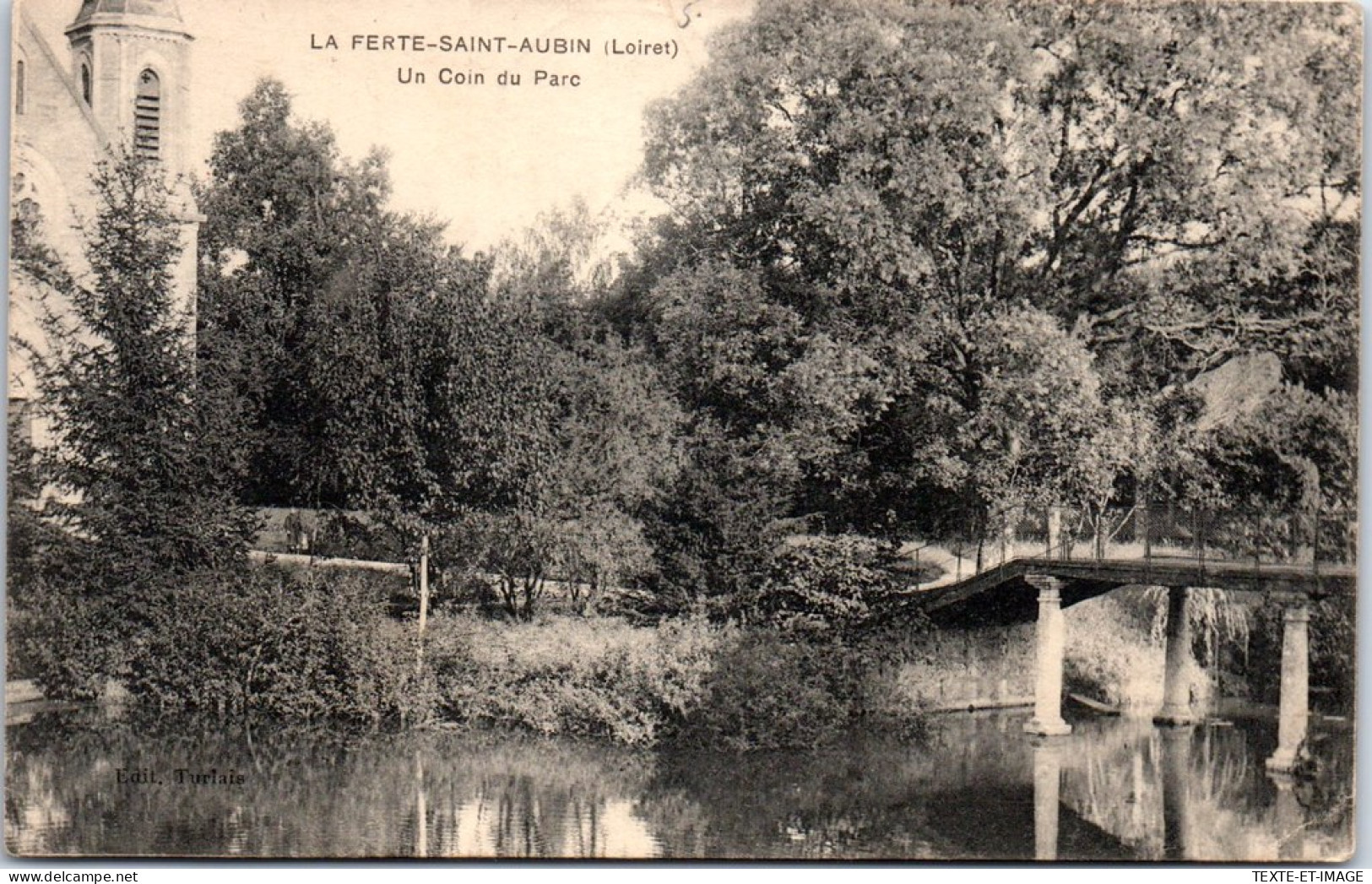 45 LA FERTE SAINT AUBIN - Un Coin Du Parc. - La Ferte Saint Aubin