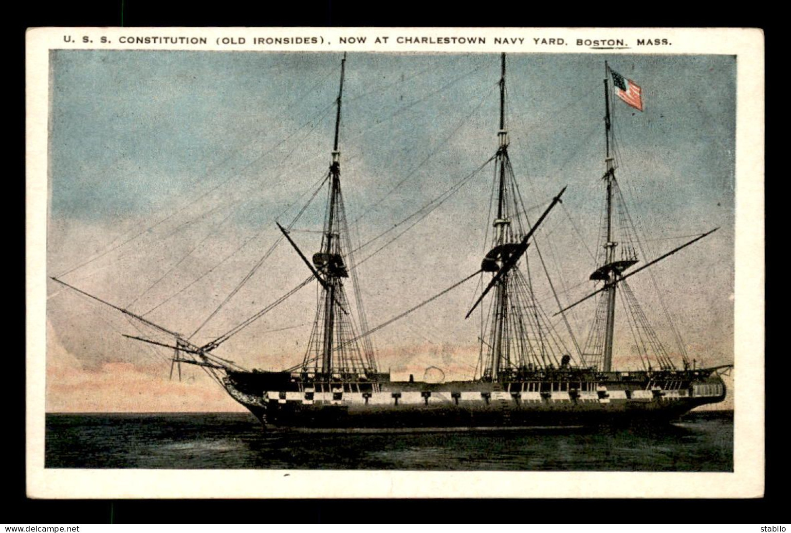 BATEAUX - VOILIER - U.S.S. CONSTITUTION - U.S. NAVY - Sailing Vessels