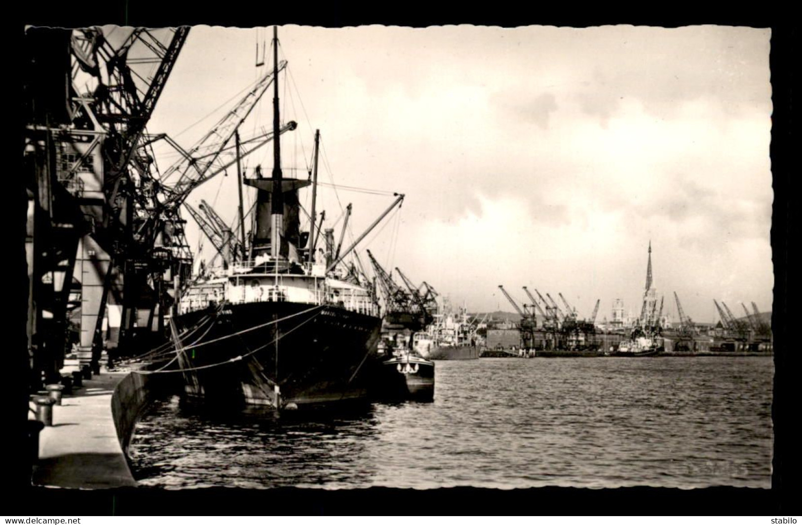 BATEAUX - CARGO  - MARCEL SCHIAFFINO - ROUEN - Commerce