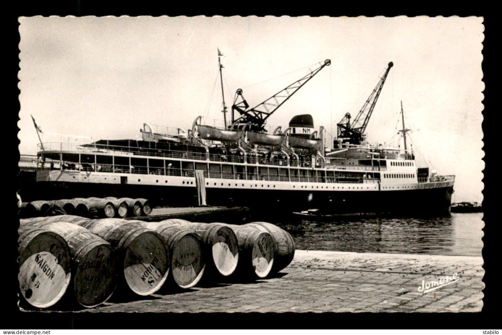 BATEAUX - PAQUEBOT - LE PRESIDENT DE CAZALET - ALGER  - Steamers