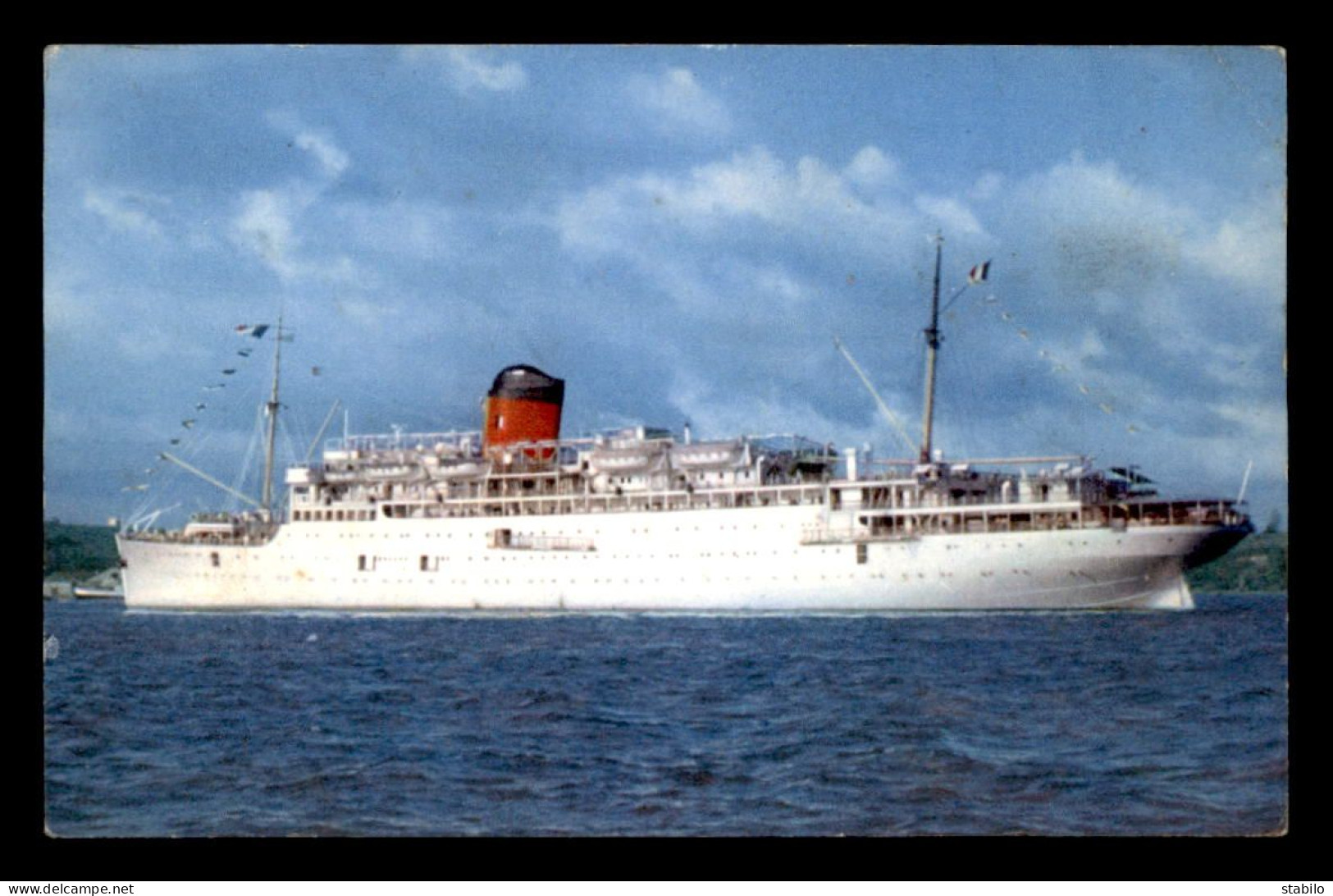 BATEAUX - PAQUEBOT - COLOMBIE - LIGNES DES ANTILLES FRANCAISES - Dampfer