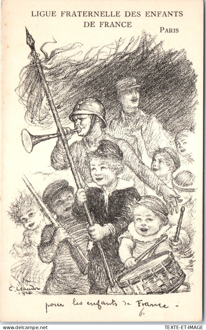 MILITARIA - PATRIOTISME - Ligue Fraternelle Enfants De France - Autres & Non Classés