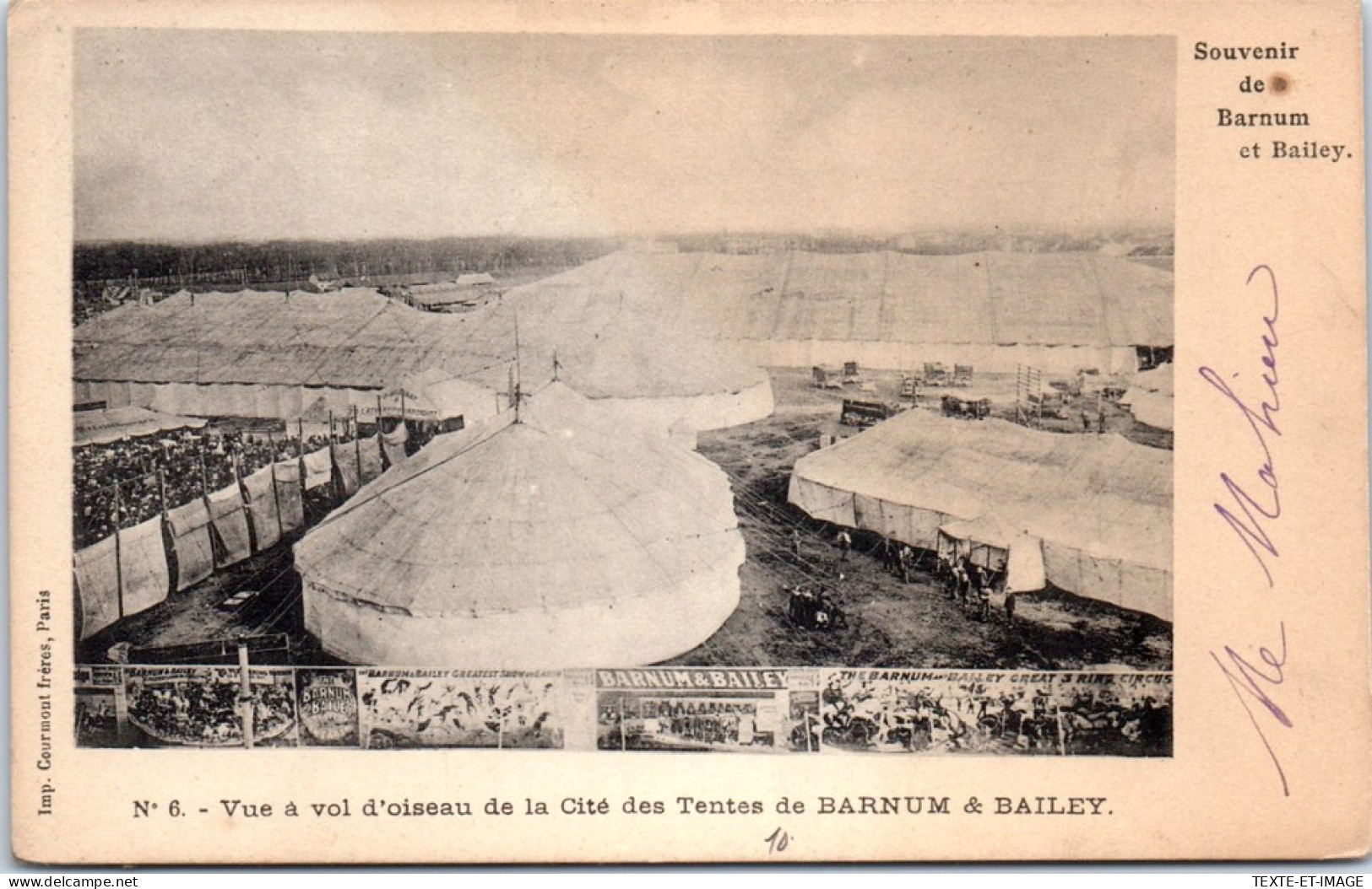 THEMES CIRQUE - Vue Du Barnum & Bailey  - Circo