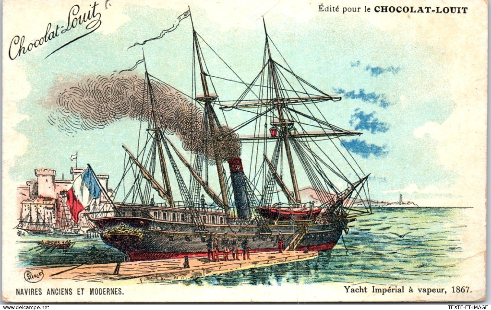 BATEAUX - Yacht Imperial A Vapeur De 1867 - Other & Unclassified