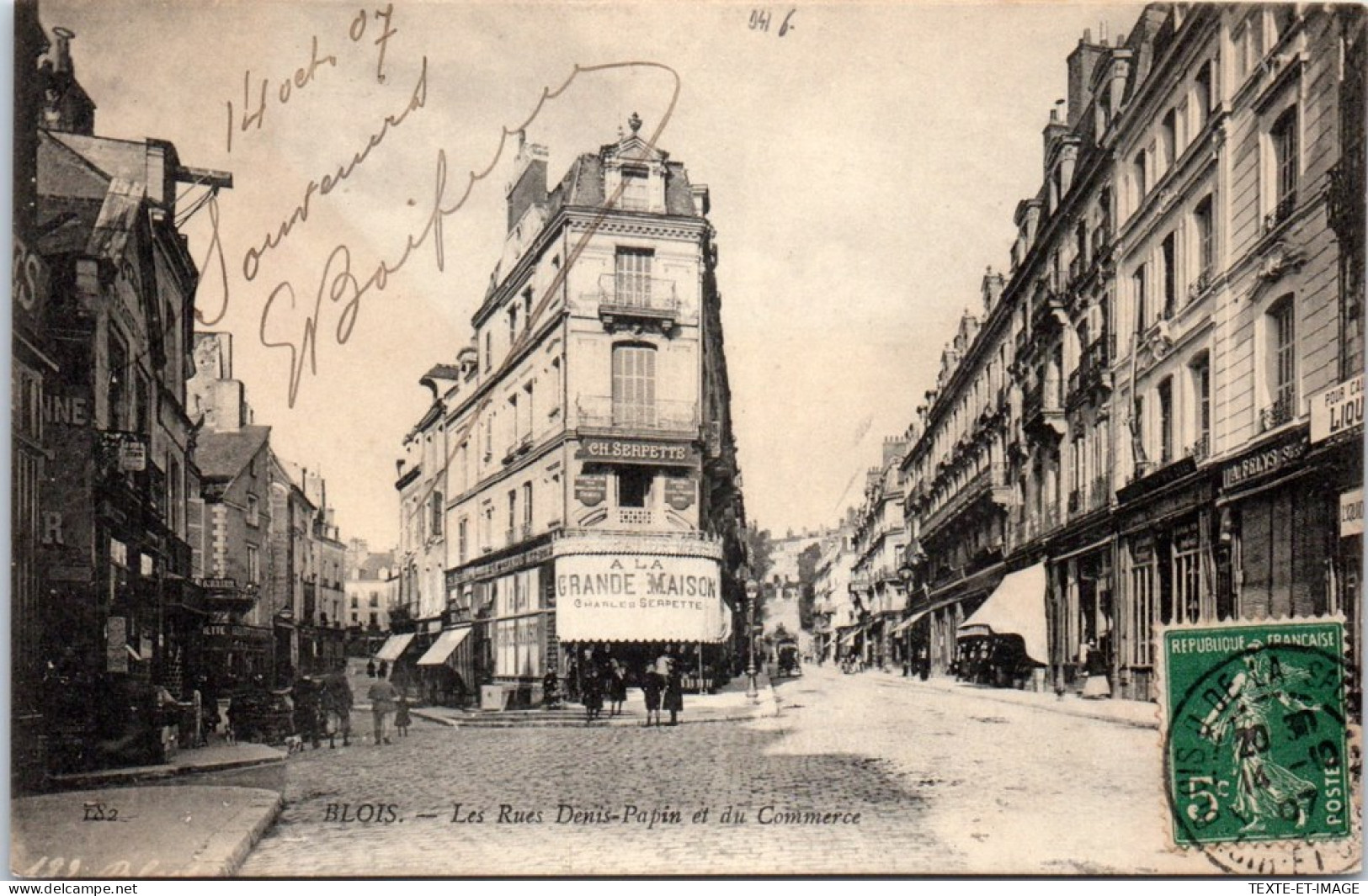 41 BLOIS - Les Rues Papin & Du Commerce  - Blois