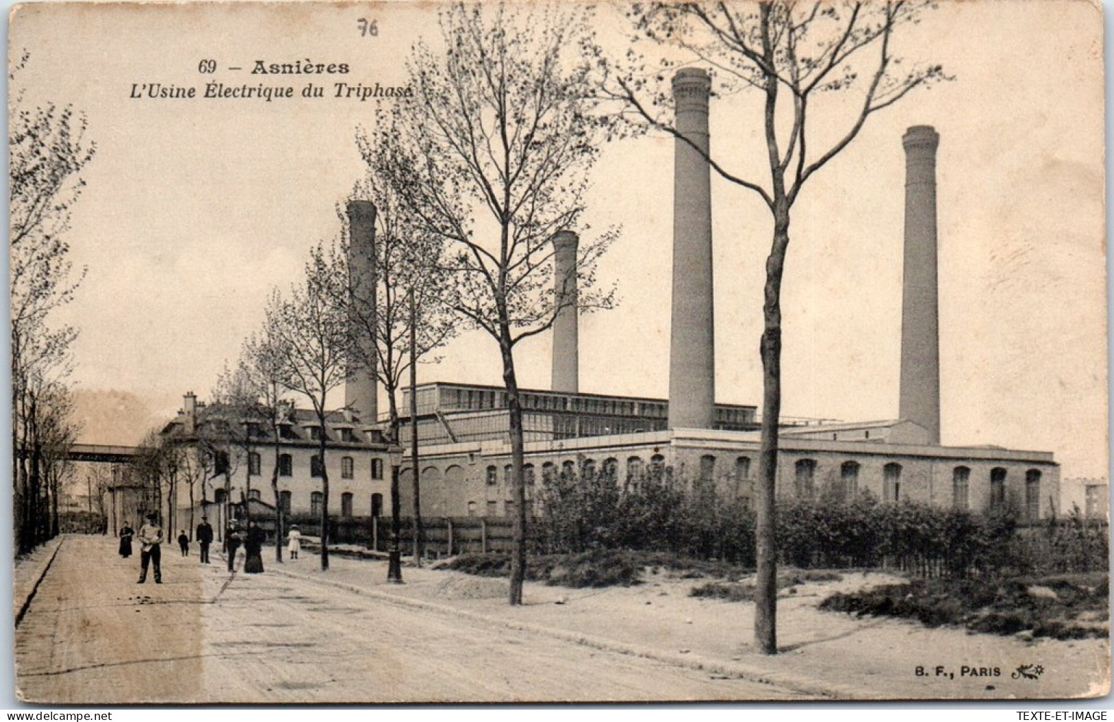 92 ASNIERES - Usine Electrique Du Triphase  - Asnieres Sur Seine