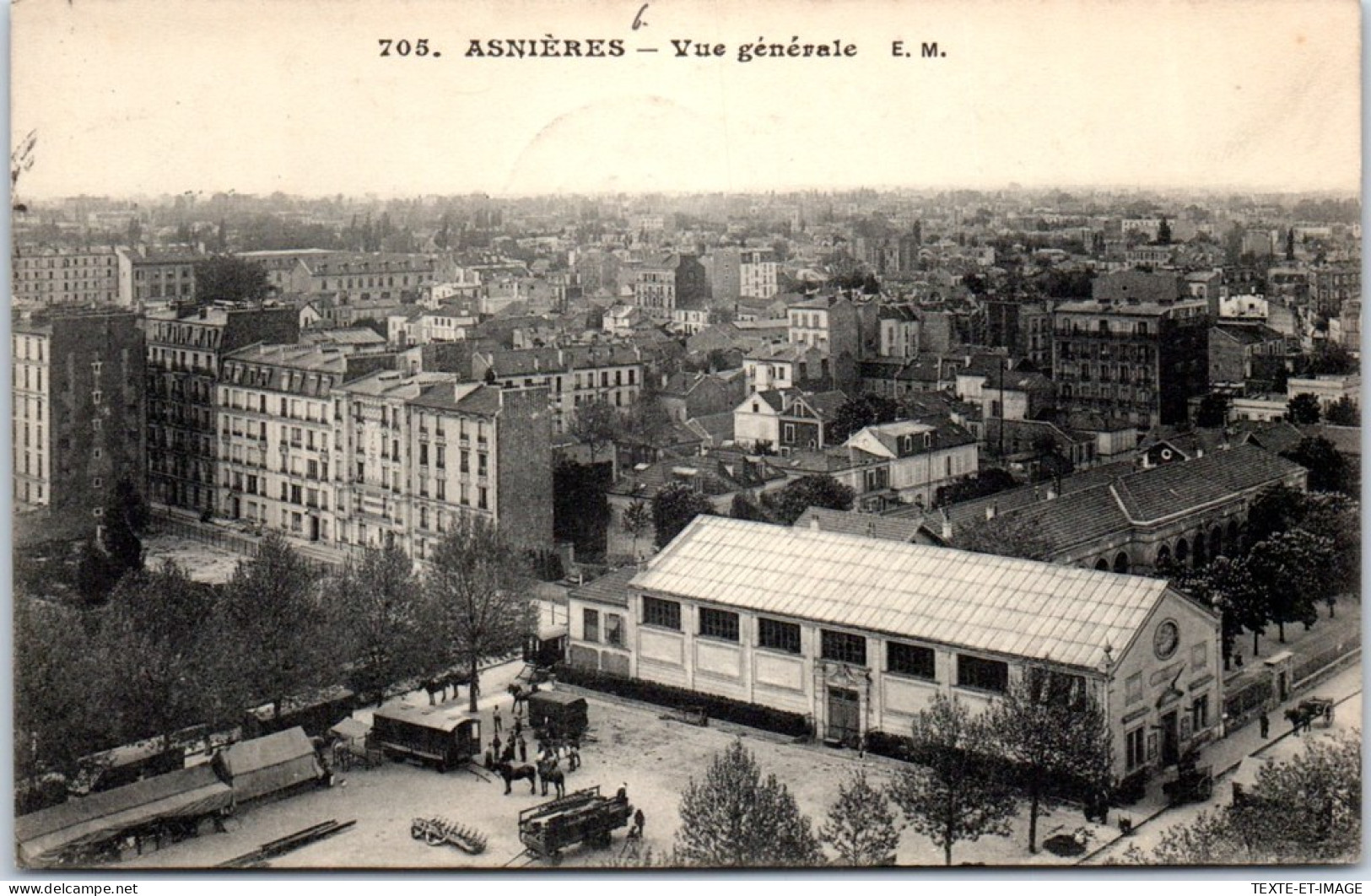 92 ASNIERES - Vue Generale Sur La Ville  - Asnieres Sur Seine