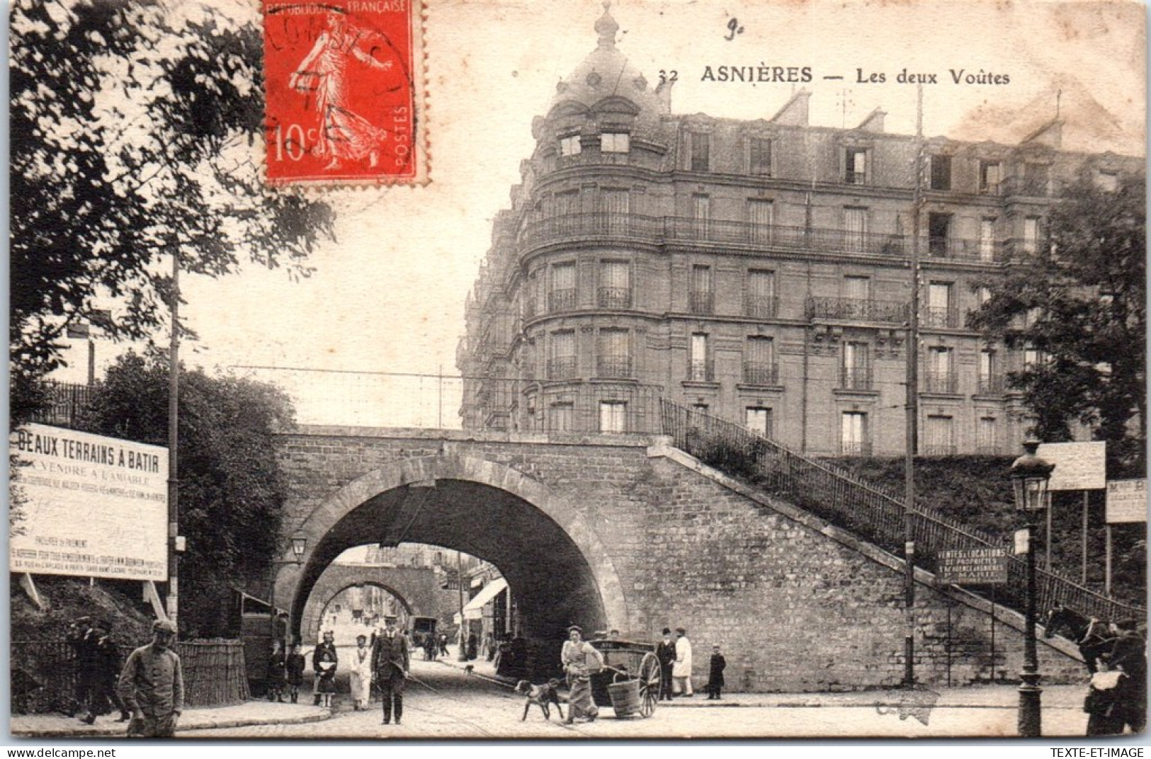 92 ASNIERES - Les Deux Voutes  - Asnieres Sur Seine