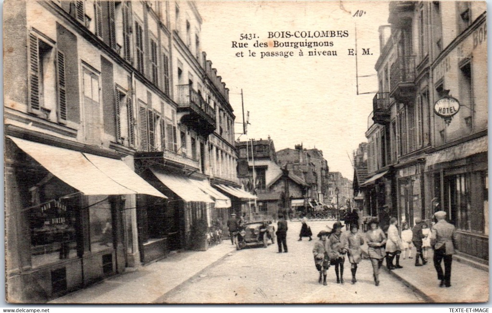 92 BOIS COLOMBES - Rue Des Bourguignons & Passage A Noveau  - Altri & Non Classificati
