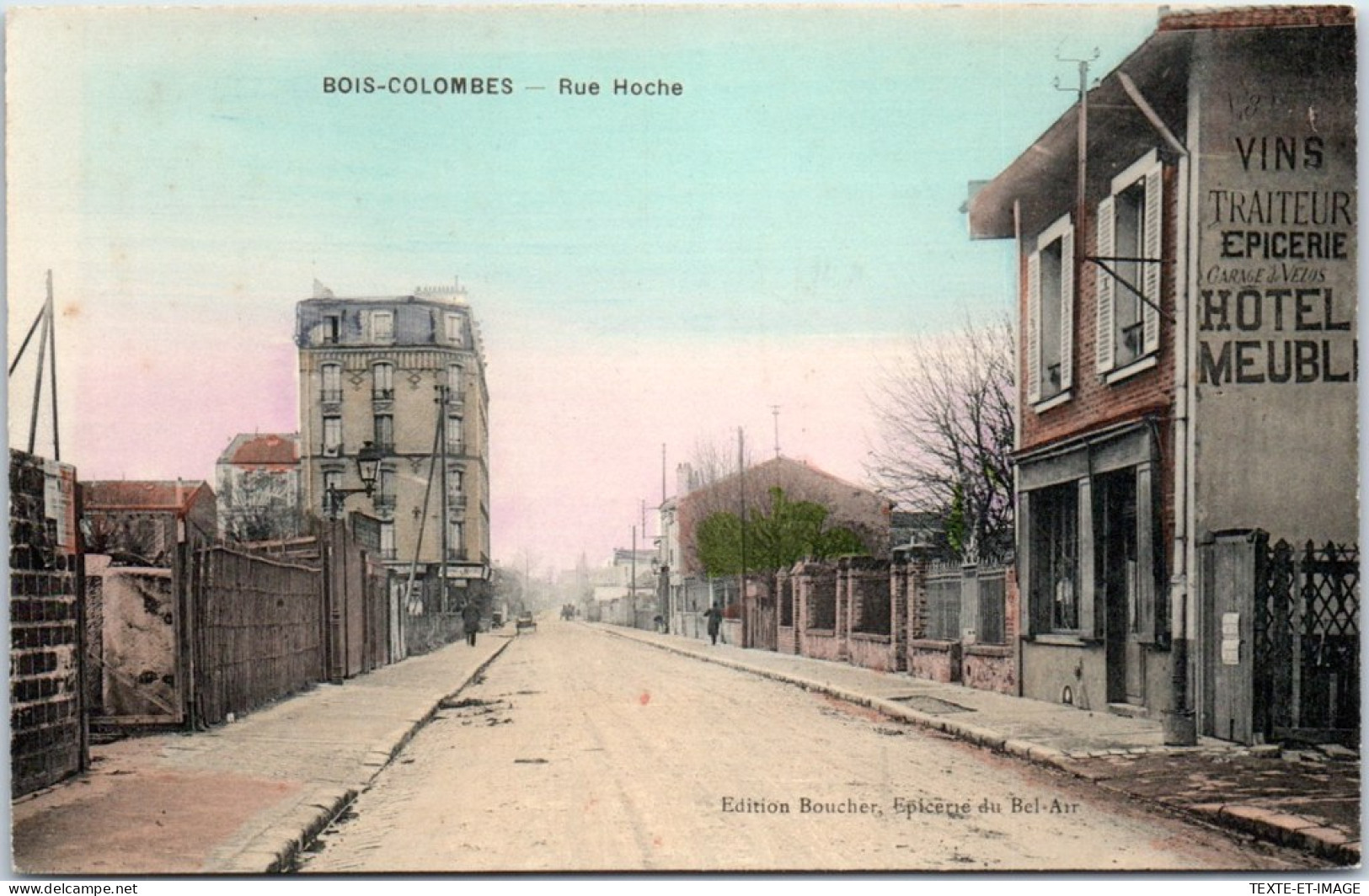 92 BOIS COLOMBES - Vue De La Rue Hoche. - Sonstige & Ohne Zuordnung
