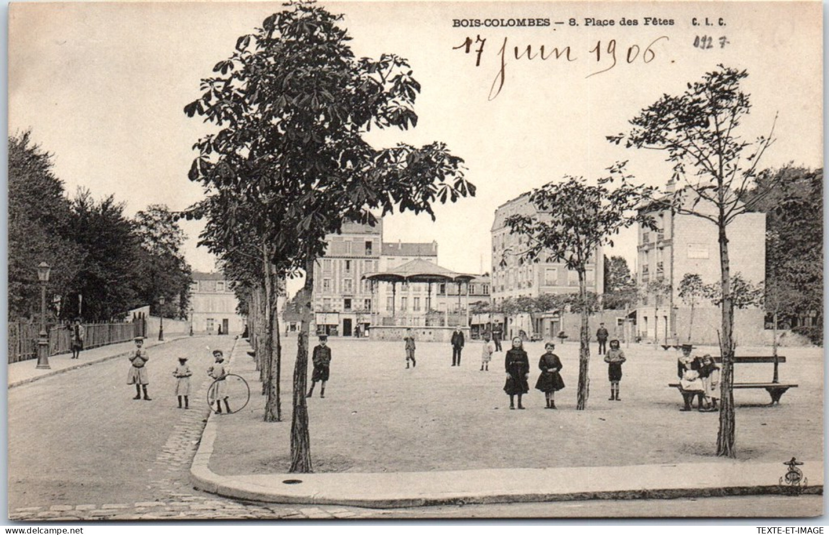 92 BOIS COLOMBES - Place Des Fetes  - Other & Unclassified