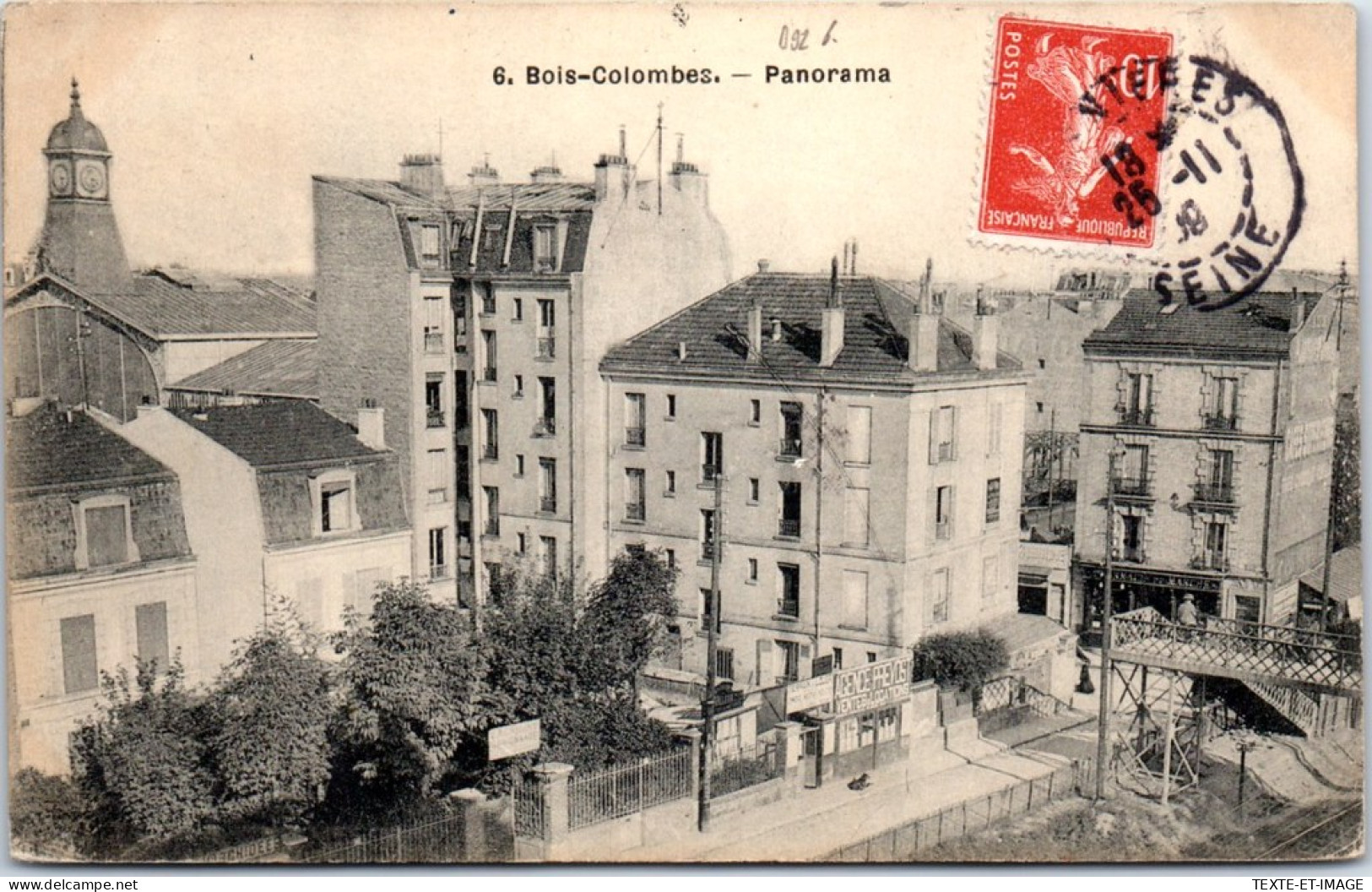 92 BOIS COLOMBES - Panorama  - Autres & Non Classés