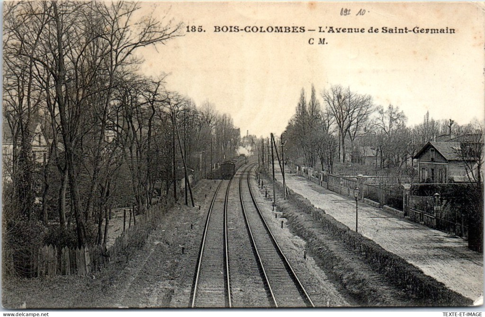 92 BOIS COLOMBES - L'avenue De Saint Germain  - Other & Unclassified
