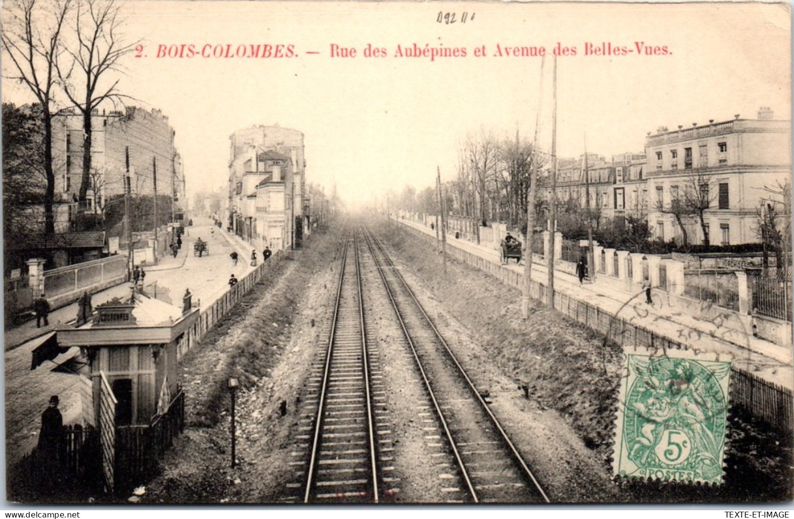 92 BOIS COLOMBES - Avenue Des Belles Vues  - Altri & Non Classificati