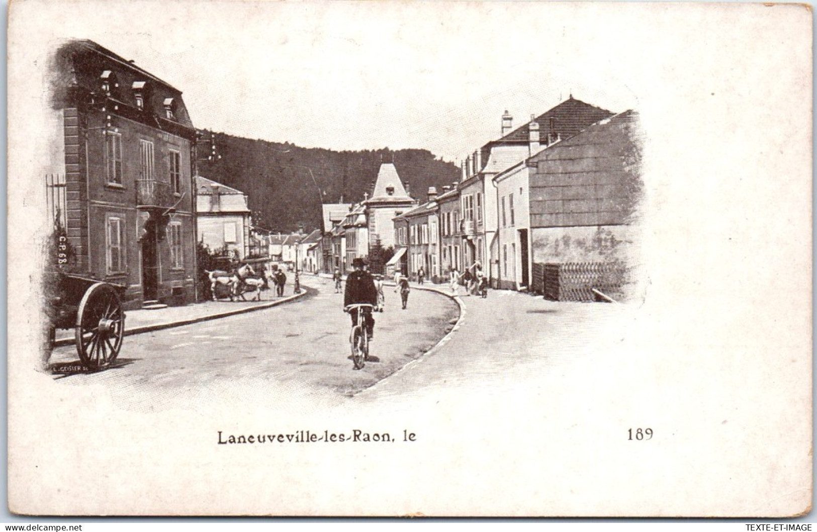 88 LANEUVILLE LES RAON - Le Bourg (carte Precurseur) - Altri & Non Classificati