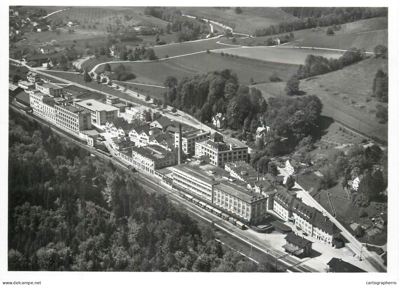 Postcard Switzerland Maggi A.G. Kempttal Aerial View - Autres & Non Classés